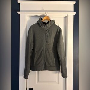 Lululemon City Sweat Thermo Fleece Full-Zip Hoodie | Grey | Men’s M